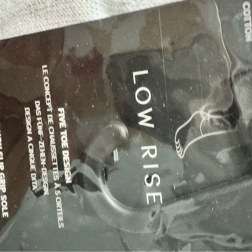 NWT- ToeSox Woman’s Ballerina & Low Rise   Blue and Gray Grip Toe Sock Bundle